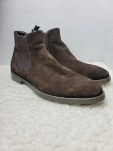 To Boot New York Adam Derrick Men’s Chelsea Boots Size 11 Brown Suede Slip On - Picture 1 of 11