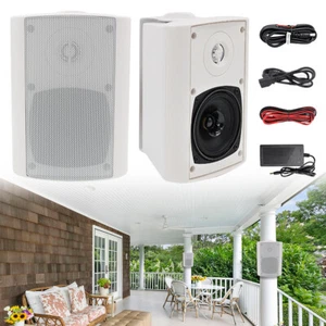 Herdio Outdoor Waterproof Bluetooth Speakers Wall Mount Garden Patio for Home - Picture 1 of 23