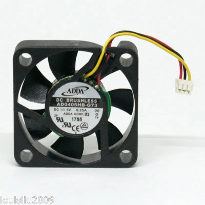 1pc ADDA AD0405HB-G73 40x40x10mm 4010 5V 0.25A 3pin 7 Blades DC Brushless Fan - Image 1 of 3