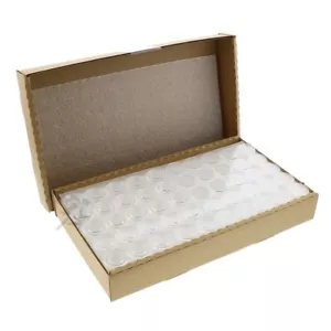 OnFireGuy 250pcs 16.5mm Direct Fit A16 1/10oz Gold Eagles Coin Capsule Holders - Picture 1 of 5