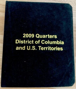 2009 US Mint District of Columbia & US Territories Quarters Gold Halo Edition - Picture 1 of 5