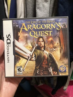 The Lord Of The Rings Aragon’s Quest - (Nintendo DS, 2010) PROBADO, COMPLETO Foto 1 de 3