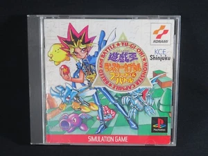 Yu-Gi-Oh ps1 Playstation sony Japan Monster Capsule Breed battle ps game - Picture 1 of 14