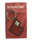 offiziell Rolling Stones Schlüsselring Keychain classic Band Logo Nue Rubber