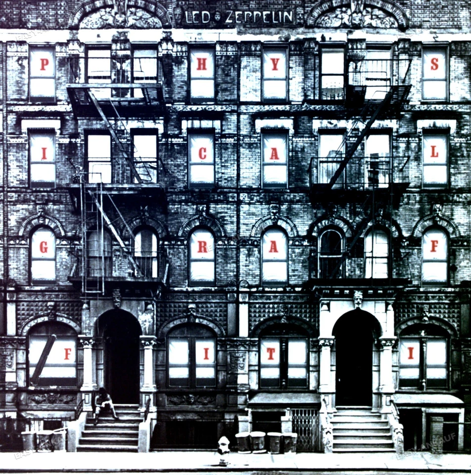 Led Zeppelin - Physical Graffiti EU 2LP + OIS, Insert (VG/VG+) . - Image 1 of 1