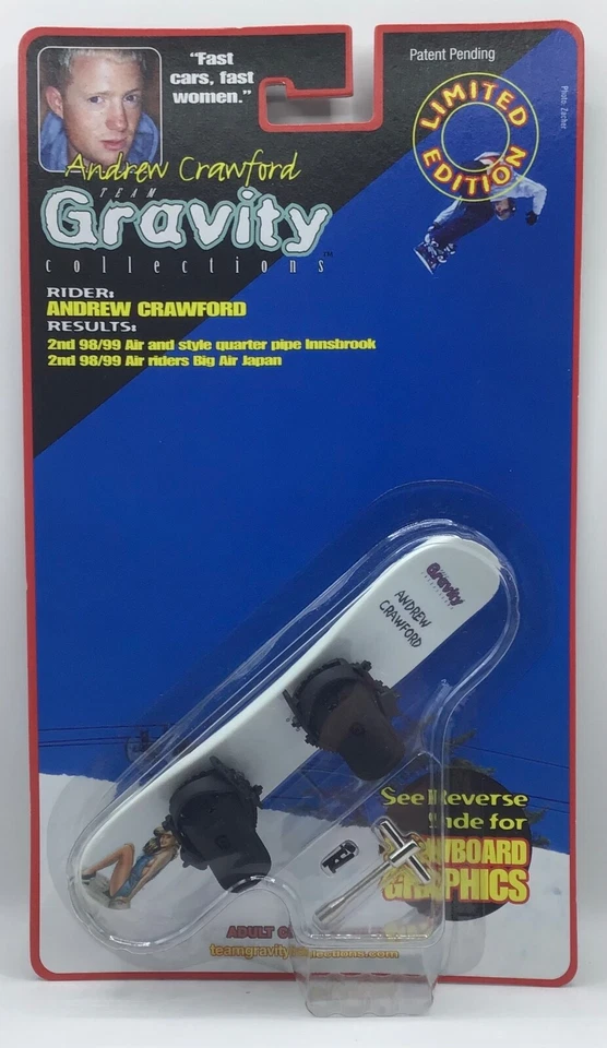 Team Gravity Collections dedo snowboard coleccionable ELIGE TU VARIACIÓN Foto 1 de 1
