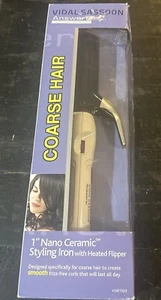 Vidal Sassoon Answers Nano Ceramic Styling Iron 1" Barrel VSIR 1503 Course Hair - Picture 1 of 5