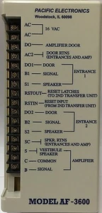 Af-3600 Transfer Unit Pacific Electronics door entry voice intercom system wired - Picture 1 of 2
