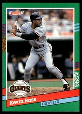 1991 Donruss Kevin Bass San Francisco Giants #630