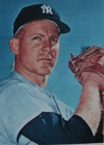 MLB BASEBALL PHOTO PRINT WHITEY FORD NEW YORK YANKEES - Bild 1 von 1