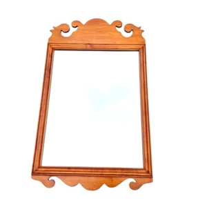 Conant Ball Chippendale Wandspiegel Ahorn 38x25 Vintage - Bild 1 von 11