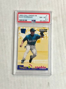 ALEX RODRIGUEZ 1995 Collector's Choice SE SP RC #1! PSA NM-MT+ 8.5! HUGE SALE!