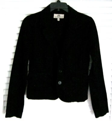 VINTAGE Y2K Early 2000's Juicy Couture Jeans Cotton Blazer Jacket in Black sz S - Image 1 of 3