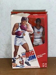 ACTION FIGURE MATTEL 1971 BIG JIM BOXER GOLD MEDAL MADE IN HONG KONG Complete - Foto 1 di 17