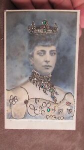 Early Embossed Postcard - Royal Family - H.M Queen Alexandra