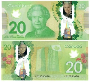 Canada 20 Dollars 2012 UNC "FZS" Wilkins-Poloz - Picture 1 of 1