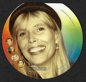 Kanada - Booklet of 8 - Recording Artists: Joni Mitchell Cover #2222i (BK352) MNH - Bild 1 von 1
