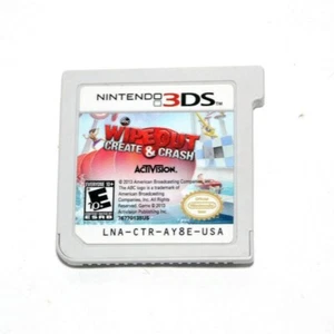 Wipeout: Create & Crash (Nintendo 3DS, 2013) versión EE. UU. LNA-CTR-AY8E-EE. UU. - Imagen 1 de 1