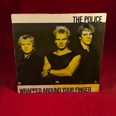 THE POLICE Wrapped Around Your Finger 1983 UK 7" vinyl single original A&M 45 ~~ - Image 1 of 4