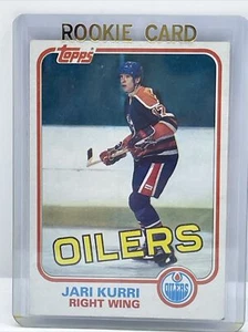 1981-82 Topps - #18 Jari Kurri (RC) - Picture 1 of 2