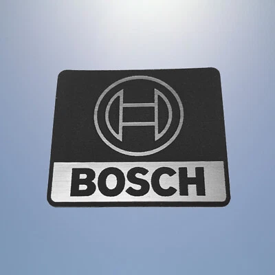 BOSCH 40x35mm badge emblem ASK logo decal sticker plate aufkleber - Image 1 of 2