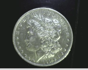 1889-0 $1 US Morgan Silver Dollar, High Grade, .7734 oz Slv, US-6542 - Picture 1 of 2