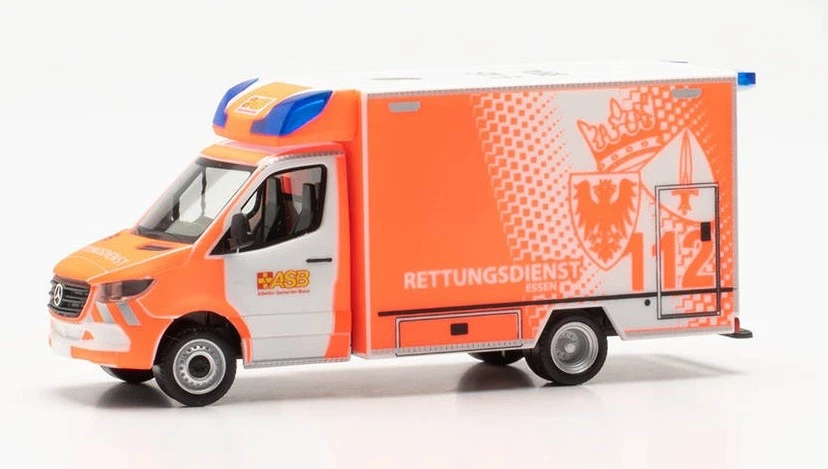 HERPA - MERCEDES-BENZ Sprinter Bomberos de Essen - 1/87 - HER097307 - Imagen 1 de 1