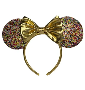 Diadema Disney Baublebar Confeti Orejas Minnie Mouse Edición Limitada Colores Arco Iris - Imagen 1 de 5