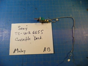 Sony TC-WR665S Cassette Deck Replacement Pitch Control Cir Board # 1-655-355-H - Picture 1 of 4