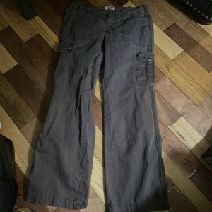 No Boundaries Dress Pants Juniors Sz 11 Slacks Brown Trousers Y2K Flare Low Rise - Picture 1 of 5