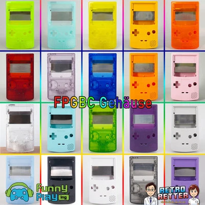 FPGBC Gehäuse RetroPixel FunnyPlaying GBC Konsole GameBoy Color FPGA