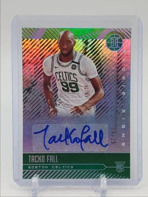 TACKO FALL 2019-20 ILLUSIONS ROOKIE SIGNS AUTOGRAPH CELTICS RC AUTO /25 Q5972 - Image 1 of 2