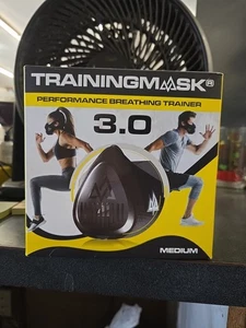 Máscara de entrenamiento 3.0 negra elevación resistencia respiratoria - Imagen 1 de 7