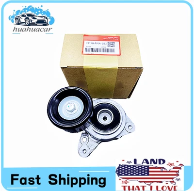 31170-PNA-023 Belt Tensioner Assembly Fits For 02-15 Honda Acura CR-V Accord - Image 1 of 4