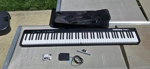 TERENCE klappbares Digitalpiano Touch Response 88 Tasten perfekt für Anfänger NEUWERTIG - Bild 1 von 18