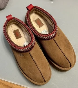 Zuecos para mujer Ugg Tazz talla 7 de gamuza castaño - Imagen 1 de 11
