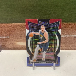 2024-25 Select NIKOLA JOKIC #14 Concourse Red White Blue Wave SP Nuggets - Picture 1 of 2