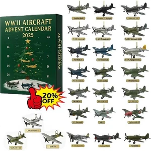 Calendario de Adviento de Aviones 1-2X | 24 Mini Warbirds Para Desembarcar Calendario de Navidad - LO ÚLTIMO - Imagen 1 de 10