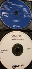 MITEL SX-200 MY ADMINISTRATOR SX EL/ML TECHNICAL INSTALL DISCS 56002633 56003533