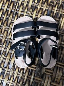 Zara Baby Sandals Toddler Size 21 - 5.5 Black