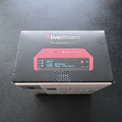 Livestream Broadcaster Pro Streaming Encoder BCP100 Open Box Never Used - Image 1 of 4