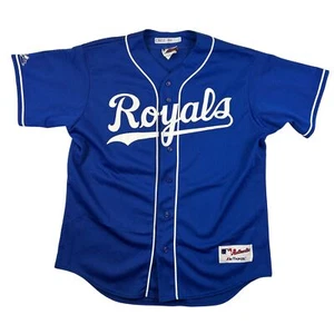 Kansas City Royals Herren Large MLB Baseball Mesh Majestic Authentic Shirt USA - Bild 1 von 12