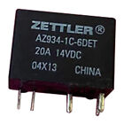 1Pcs ZETTLER AZ934-1C-6DET 6VDC  Power Relay 5Pins 20A 14VDC #WD8