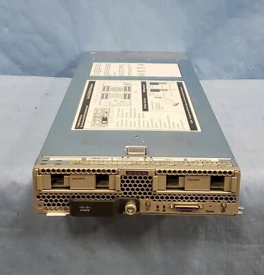 Servidor blade Cisco UCSB-B200-M4 2x 8 núcleos E5-2640v3 2,6 GHz 128 GB RAM VIC 1340 Foto 1 de 4