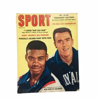 Revista deportiva de colección años 60 marzo 1961 Oscar Robertson cubierta quiosco varios Foto 1 de 4