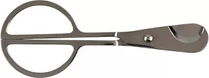 Cigar Scissors Metal Chrome /145 MM/ To 22-mm-Schnitt / Gift Packaging - Picture 1 of 2