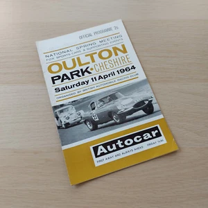 Oulton Park 1964 National Spring Meeting BARC Motorsport offizielles Programm - Bild 1 von 23