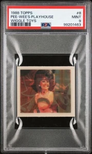 1988 Pee-Wee's Playhouse Wiggle Toys #8 PSA 9 MINT Pop 4 Highest Graded - Bild 1 von 2