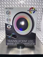 Bytech - Translucent Rgb Led Wireless Charger