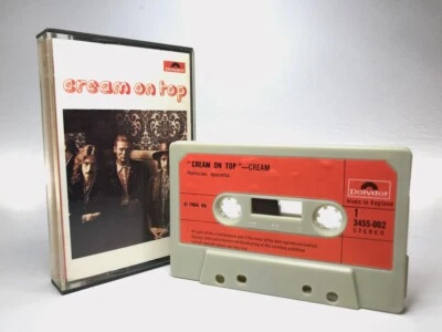 Cream CREAM ON TOP Cassette 3455 002 **SCARCE 1971 MAIL ORDER ONLY CASSETTE** EX - Image 1 of 4